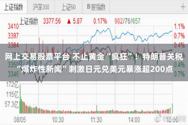 网上交易股票平台 不止黄金“疯狂”！特朗普关税“爆炸性新闻”刺激日元兑美元暴涨超200点