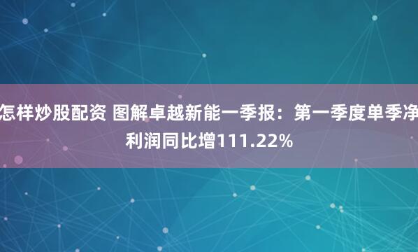 怎样炒股配资 图解卓越新能一季报：第一季度单季净利润同比增111.22%
